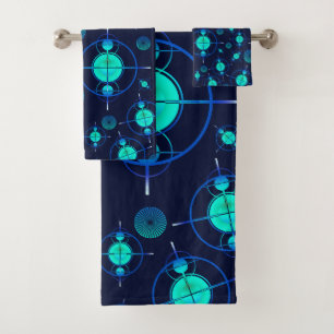 Connected Minds Pattern 2 Bath Towel Set