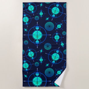 Connected Minds Pattern 2 Beach Towel