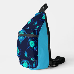 Connected Minds Pattern Sling Bag