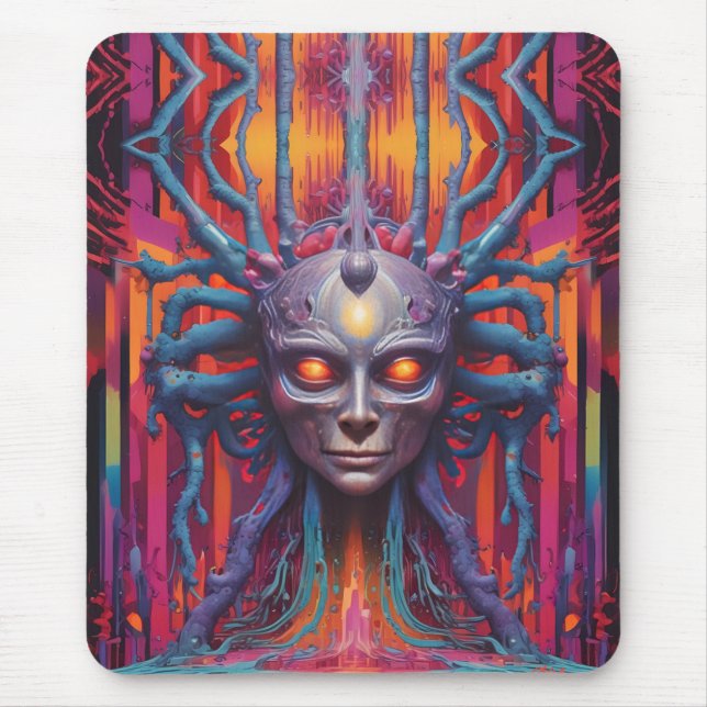 Connected to the New Reality Mouse Pad (Front)