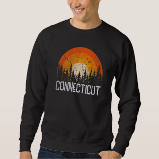 Connecticu Retro Style Vintage 70s 80s 90s Home Sweatshirt