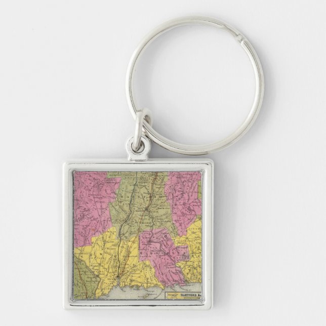 Connecticut 4 key ring (Front)