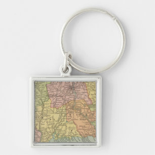Connecticut 5 key ring