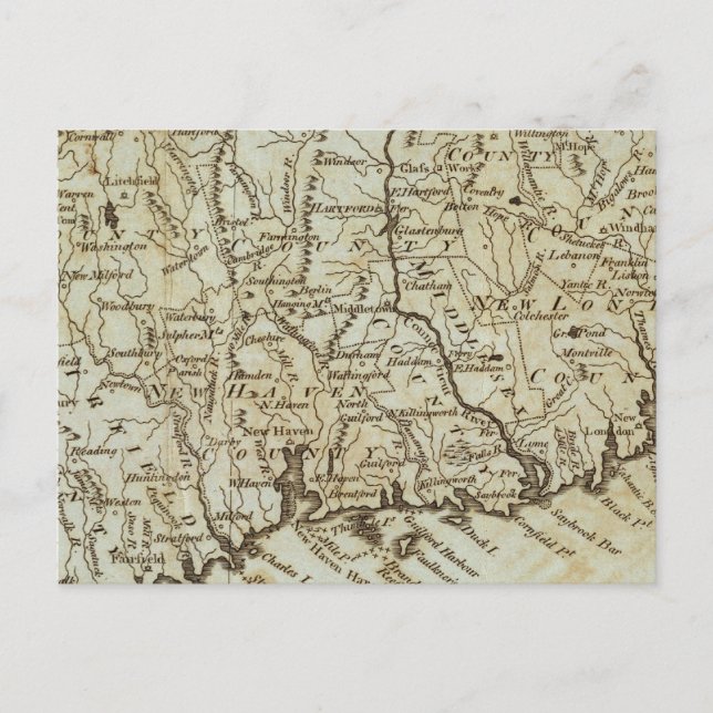 Connecticut 7 postcard (Front)