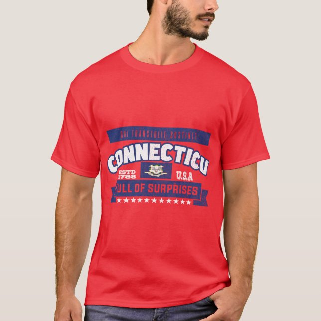 Connecticut 9 T-Shirt (Front)
