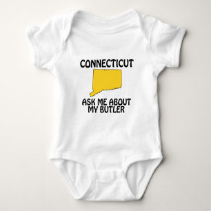 Connecticut - Ask Me About My Butler Baby Bodysuit