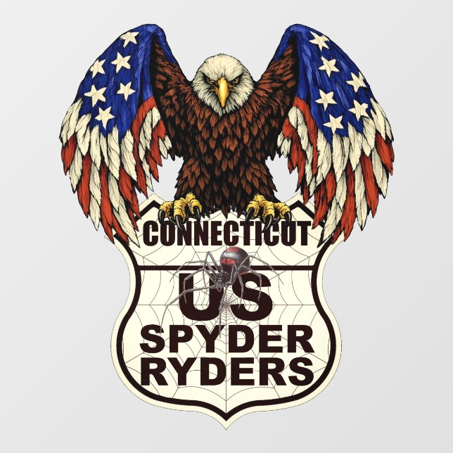 Connecticut Chapter - Decal Eagle Logo (Sheet)