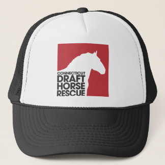 Connecticut Draught   Horse Rescue logo Trucker Hat