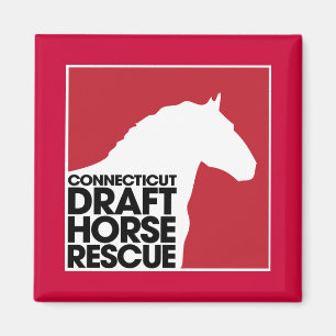 Connecticut Draught   Horse Rescue magnet