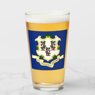 CONNECTICUT FLAG GLASS