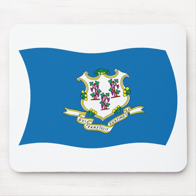 Connecticut Flag Mousepad (Front)