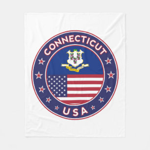 Connecticut Fleece Blanket