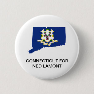 CONNECTICUT for NED LAMONT GOVERNOR Button