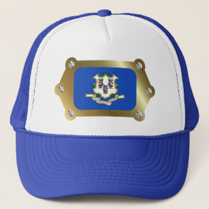 Connecticut framed Flag Hat
