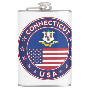 Connecticut hip flask