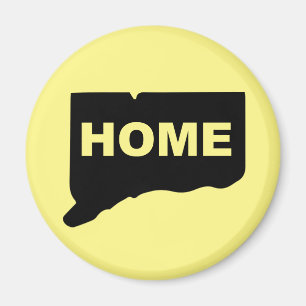 Connecticut Home Away From State Fridge Magnet