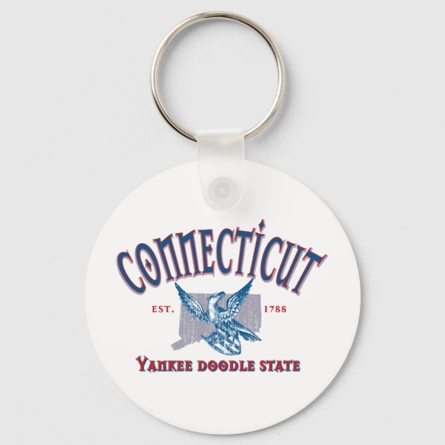 Connecticut Key Ring (Front)