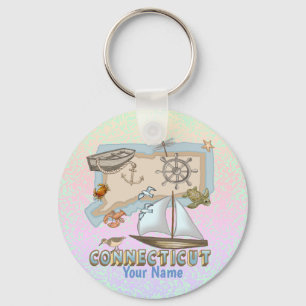 Connecticut  key ring