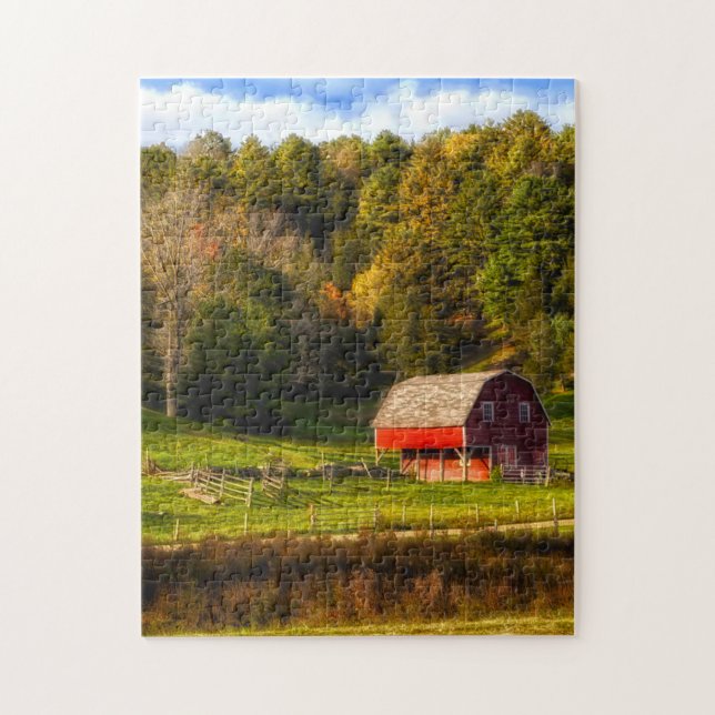Connecticut Landscape. Jigsaw Puzzle (Vertical)