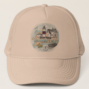 Connecticut Lighthouse Trucker Hat