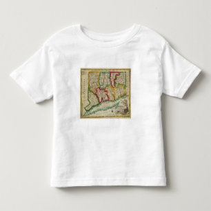 Connecticut Map Toddler T-Shirt