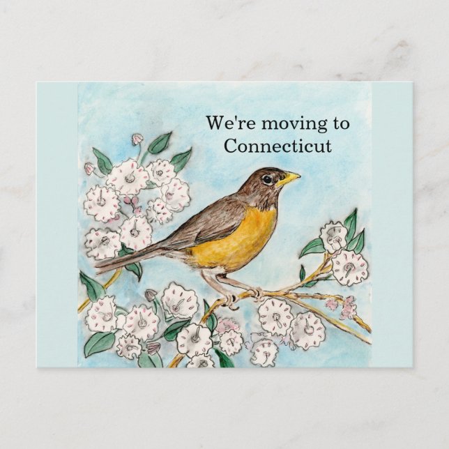 Connecticut Postcard (Front)