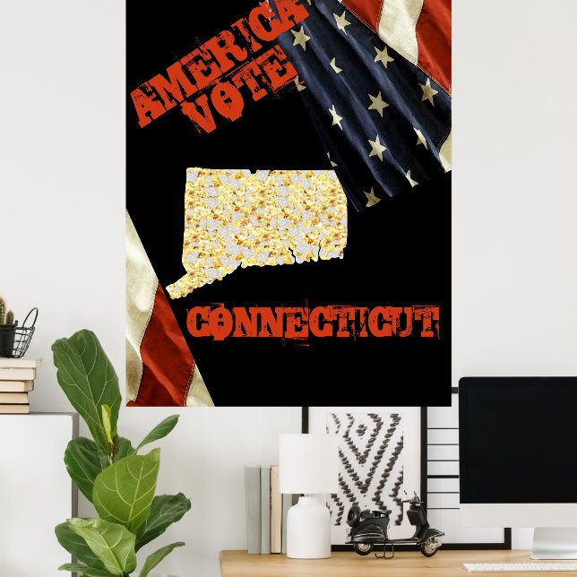 CONNECTICUT  POSTER (Home Office)