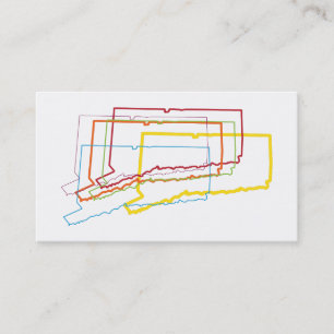 connecticut pride blur business card