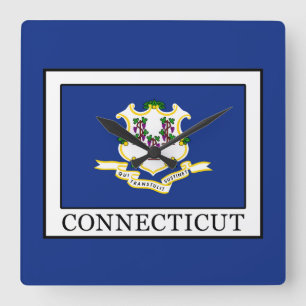 Connecticut Square Wall Clock