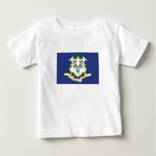Connecticut State Flag Baby T-Shirt