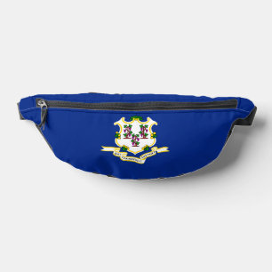 Connecticut State Flag Design Bum Bags