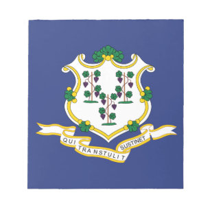 Connecticut State Flag Notepad