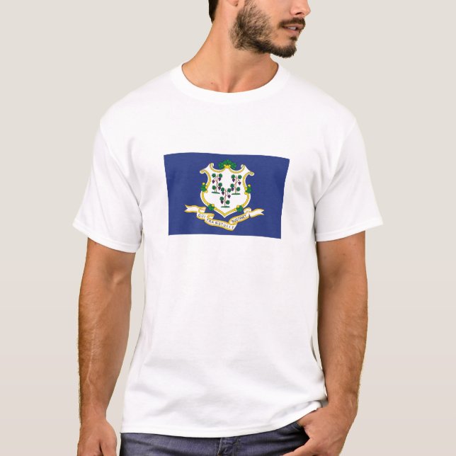 Connecticut State Flag T-Shirt (Front)
