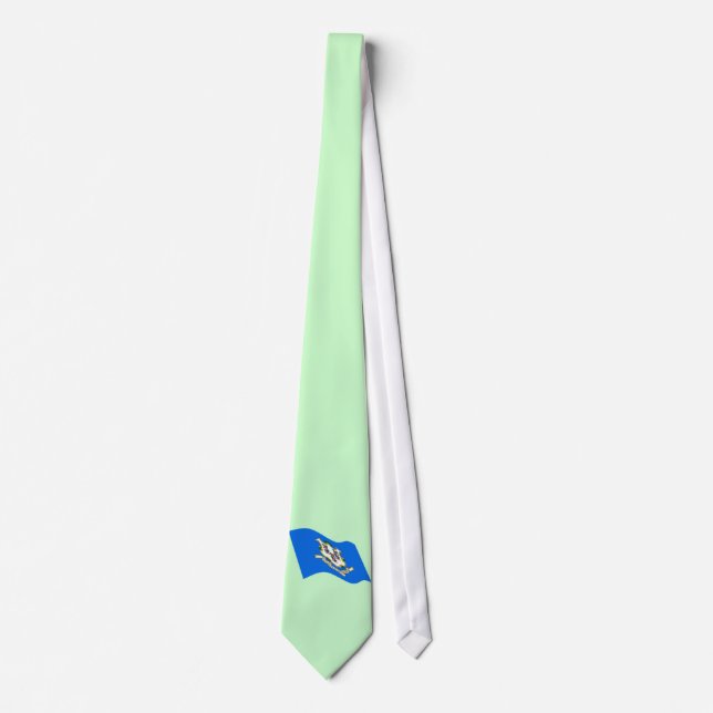Connecticut State Flag Tie (Front)