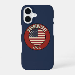 Connecticut State iPhone 16 Case