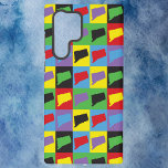 Connecticut State Pattern Pop Art Samsung Galaxy Case<br><div class="desc">Do you like the US state of Connecticut?  This phone case has a pop art pattern featuring the state of Connecticut in purple,  yellow,  blue,  green,  red and black.</div>