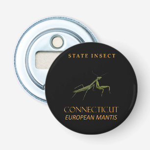 Connecticut Territory Insect The Praying Mantis Bottle Opener