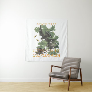Connecticut Territory Tree The Charter Oak Tapestry