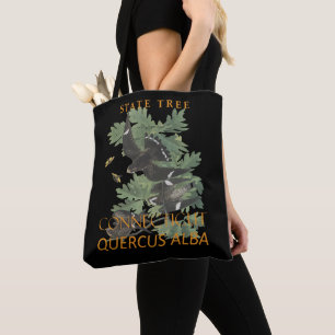 Connecticut Territory Tree The Charter Oak Tote Bag