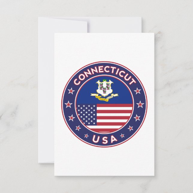 Connecticut Thank You Card (Front)
