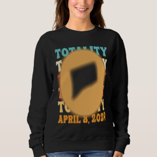 Connecticut Totality Solar Eclipse April 8 2024 As Sweatshirt