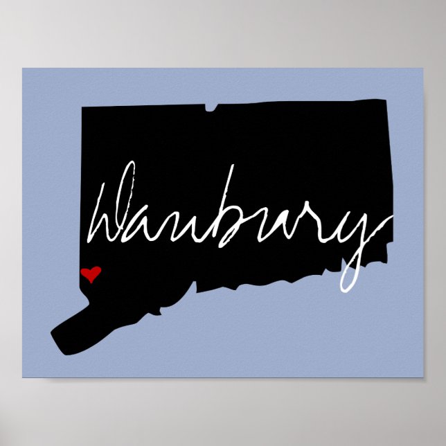 Connecticut Town Poster (Front)