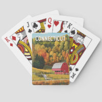 Connecticut Travel Art Vintage