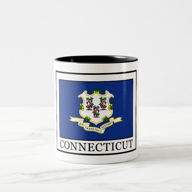 Connecticut Two-Tone Coffee Mug (Center)