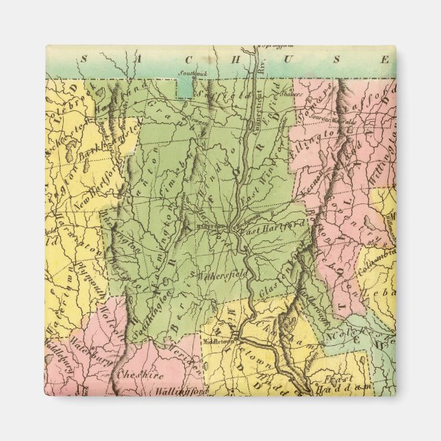 Connecticut US Magnet (Front)