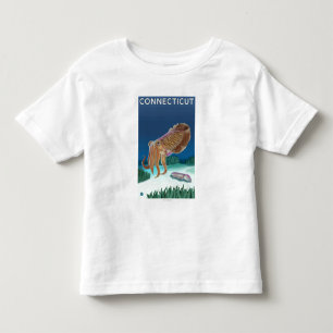 ConnecticutCuttlefish Scene Toddler T-Shirt