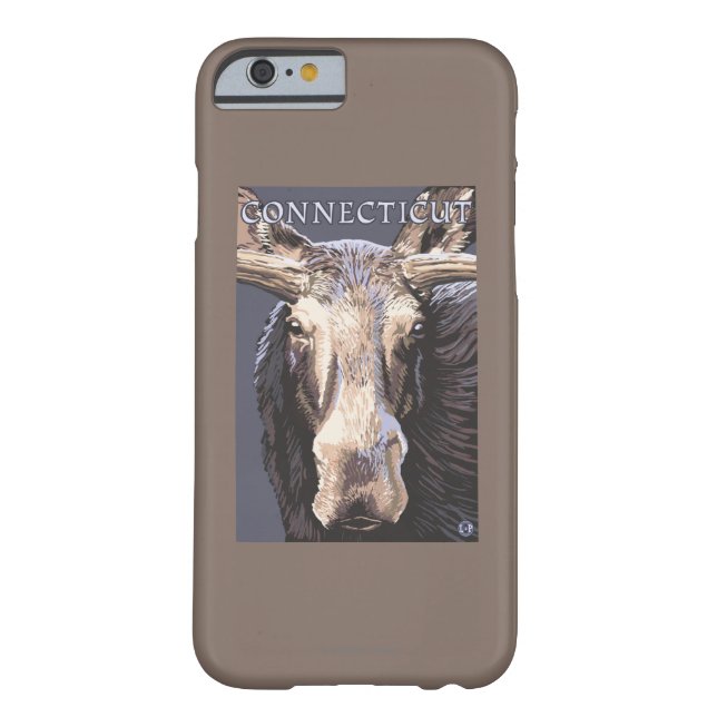 ConnecticutMoose Up Close Case-Mate iPhone Case (Back)