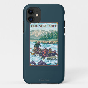 ConnecticutRiver Rafting Scene iPhone 11 Case