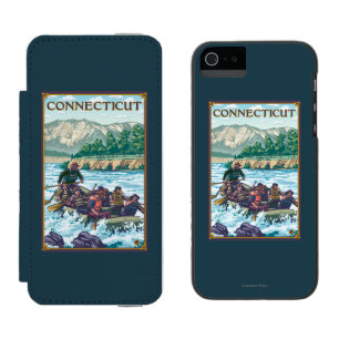 ConnecticutRiver Rafting Scene Incipio Watson™ iPhone 5 Wallet Case