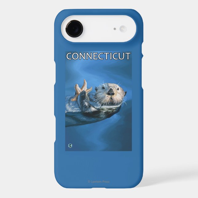 ConnecticutSea Otter Scene Case-Mate iPhone Case (Back)